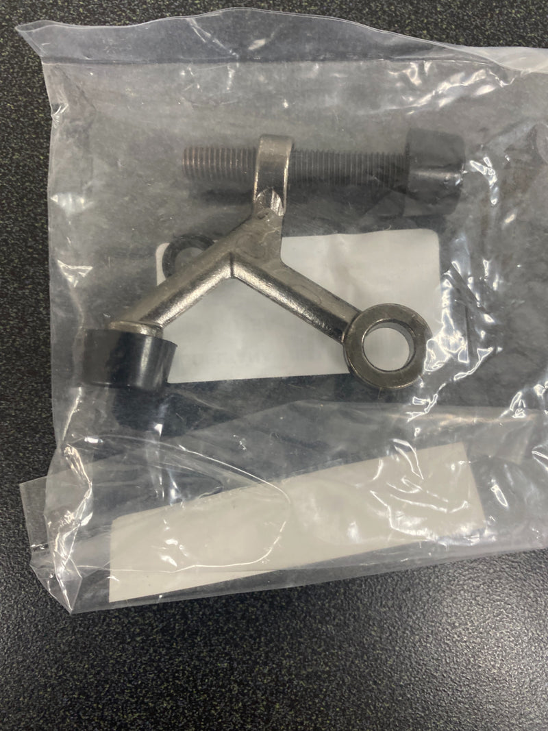Deltana ZHP70U15A Zinc Die-Cast Adjustable Hinge Mounted Door Stop - Antique Nickel