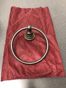 Rohl A1485LITCB San Giovanni 6" Wall Mounted Towel Ring - Tuscan Brass