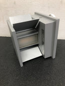 Kovacs P1243-566-L Baffled Single Light 5" Tall LED Outdoor Wall Sconce - Silver Dust