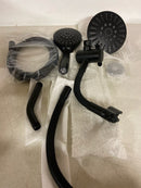 Keeney Mfg Shower Faucet Kit, Matte Black, Wall