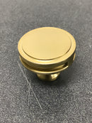 Amerock BP36604BBZ Oberon 1-3/4 Inch Mushroom Cabinet Knob - Golden Champagne