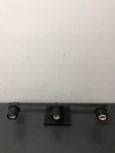 Capital Lighting 145231IH-526 Ogden 3 Light 24" Wide Bathroom Vanity Light - Brushed Black Iron