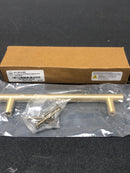 Signature Hardware 479479 Avignon 6 Inch Center to Center Bar Cabinet Pull - Satin Brass