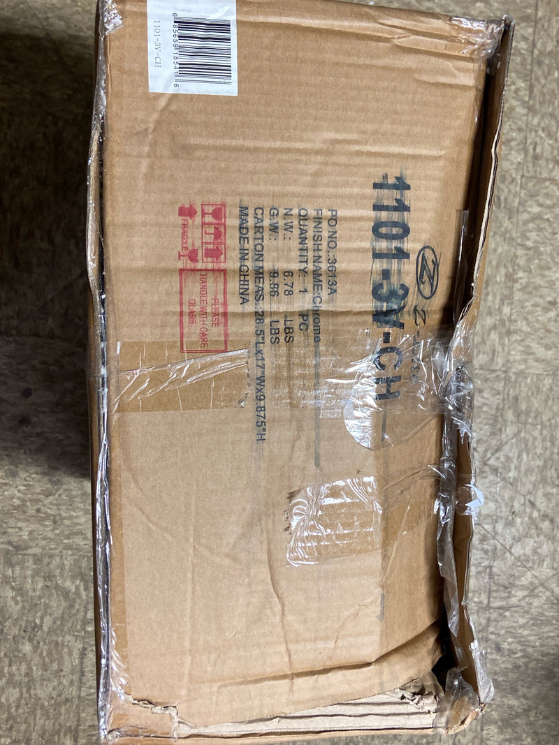 Z-Lite 1101-3V-CH Analia 3 Light 10" Wide Vanity Light - Chrome