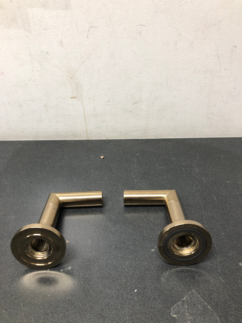 Brizo HL70475-GL Odin Wall Mount Tub Filler Lever Handles Only - Less Trim - Luxe Gold