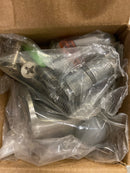 Baldwin 4510150 2 Inch Solid Brass Floor Mounted Door Stop - Satin Nickel