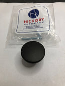 Hickory Hardware H076698-BI Forge 1-3/8 Inch Mushroom Cabinet Knob - Black Iron
