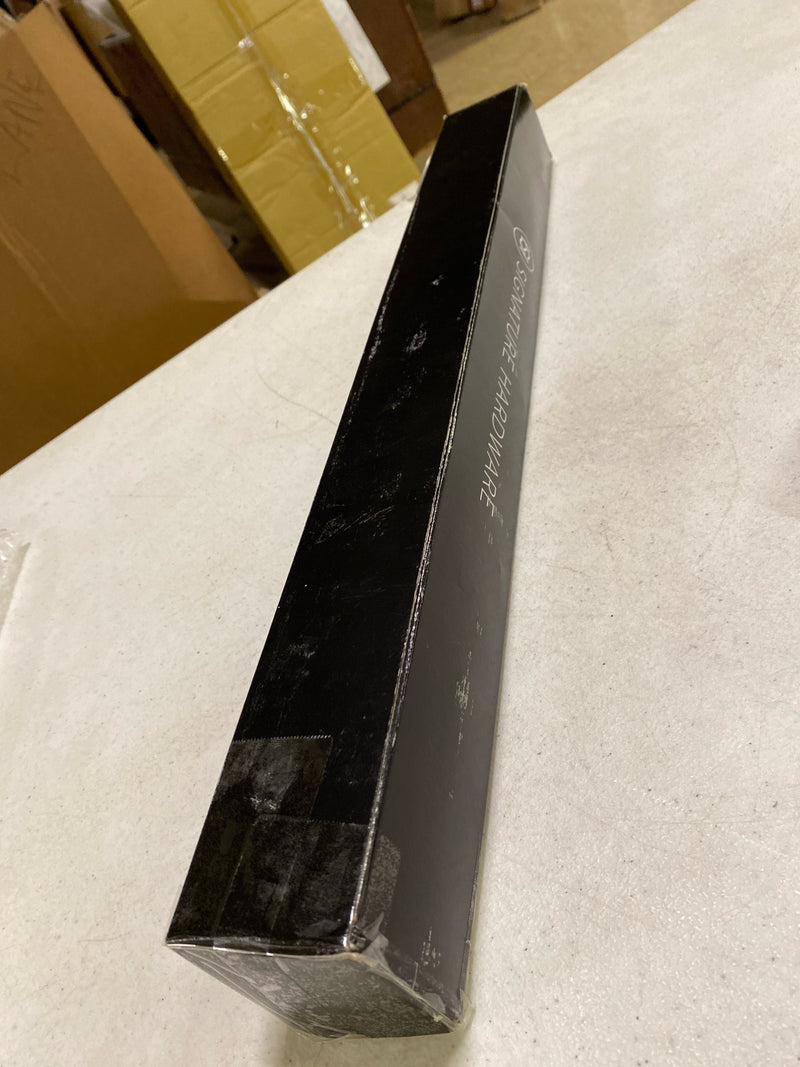 Signature Hardware 445929 Bathroom Supply Kit with 5/8" OD X 3/8" OD Angle Stop - Matte Black