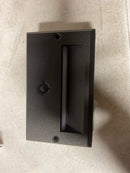 Hampton bay PNB000003-03 15-Watt Equivalent Low Voltage Black Motion Sensing Integrated LED Outdoor Stair Light with Frosted Acrylic Lens