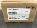 Emtek 5052FRLUS19RH Freestone Right Handed Non-Turning Two-Sided Dummy Door Lever Set with Modern Rectangular Rose from the Urban Modern Collection - Flat Black