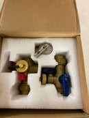 Jones Stephens D05102 3/4" IPS Tankless Water Heater Valve Service Kit with Pressure Relief Valve - N/A
