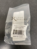 Top Knobs TK801PN Serene 1 Inch Round Cabinet Knob - Polished Nickel