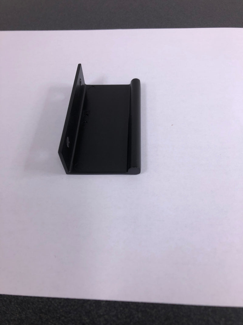 Top Knobs TK501BLK Europa 2 Inch Center to Center Finger Cabinet Pull from the Mercer Series - Black