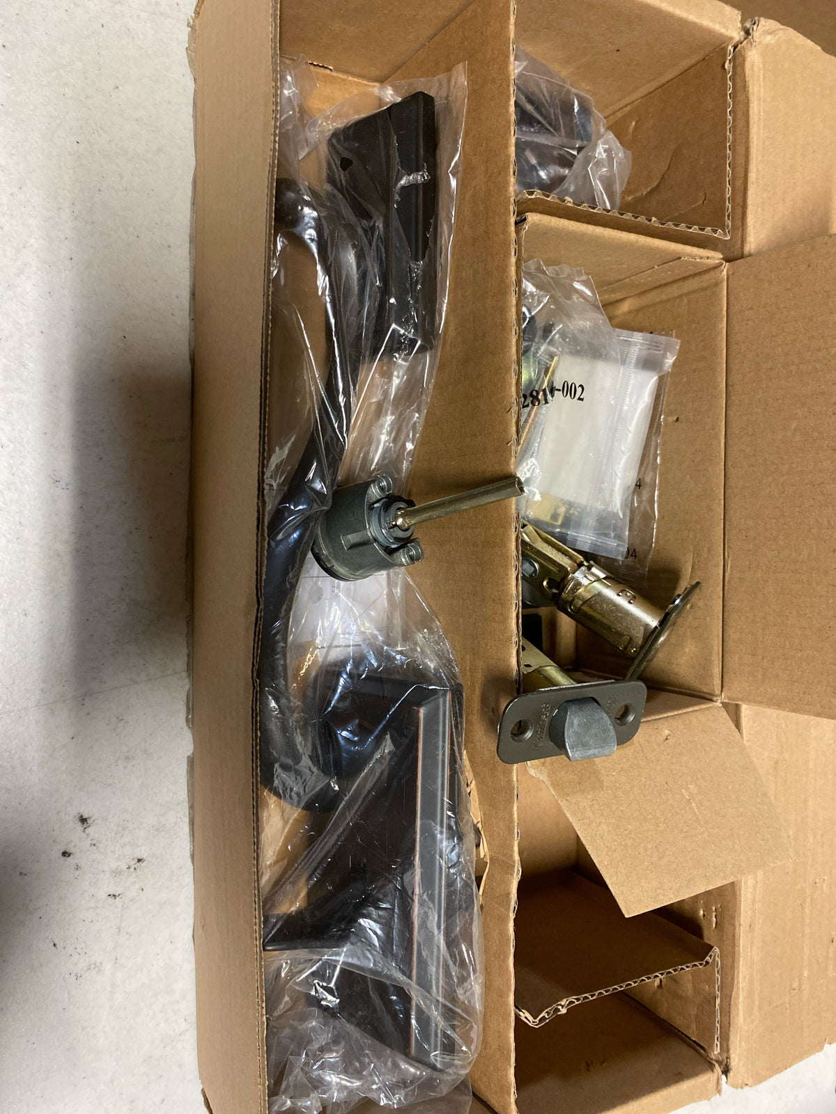 Kwikset 800HELIP-11PS.STRKP Hawthorne Sectional Single Cylinder Keyed Entry Exterior Pack Handleset with SmartKey - Venetian Bronze