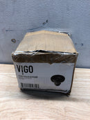 VIGO 4 in. Kitchen Sink Strainer in Matte Black - VGSTRAINERMB