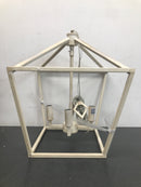 Millennium Lighting 3234-VW Ritner 4 Light 12" Wide Taper Candle Pendant - Vintage White