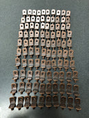 Knape and Vogt KV345WAL 11/16 Inch Long Shelf Support Peg - Pack of 100 - Walnut