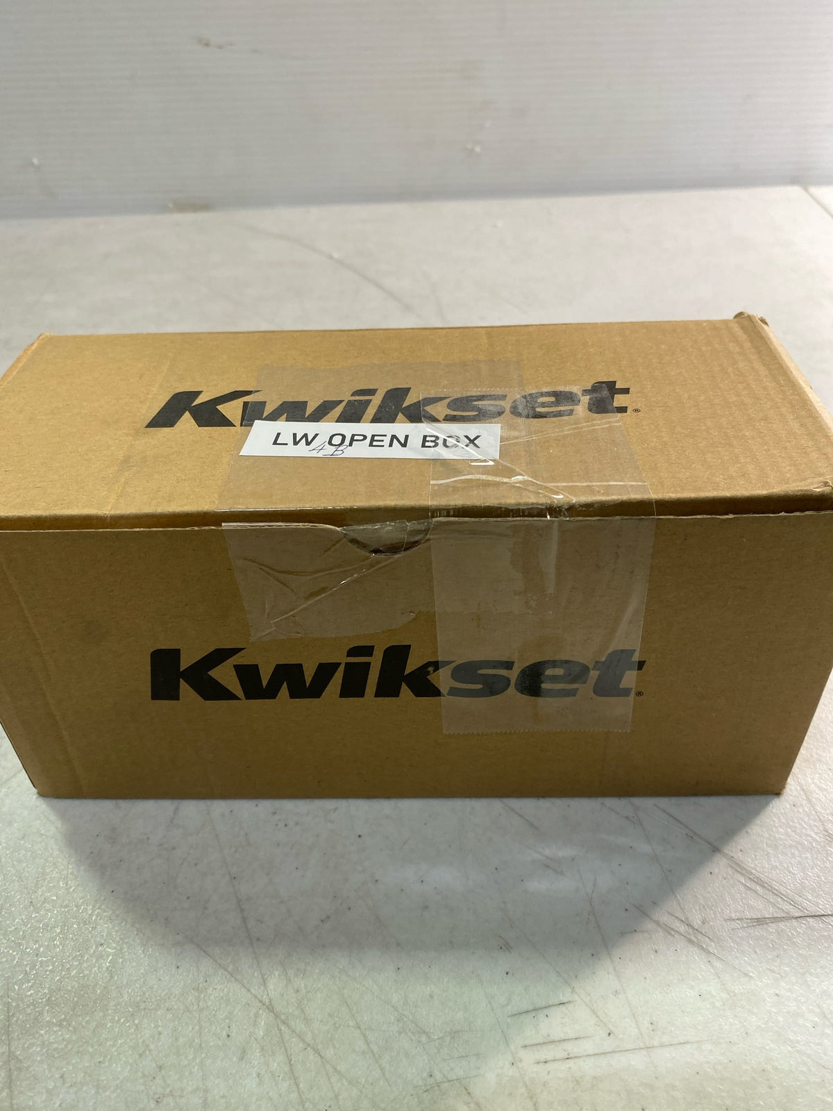 Kwikset 971PVLRCT-15 Prava Lever Keyed Entry Interior Pack with Rectangle Rose for Handlesets - Satin Nickel