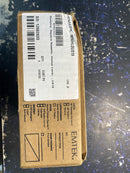 Emtek 5050HLOUS19RH Helios Right Handed Non-Turning Two-Sided Dummy Door Lever Set with Square Rose - Flat Black