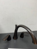 Delta T2738-RB Lahara Deck Mounted Roman Tub Filler Trim - Venetian Bronze