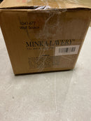 Minka Lavery 1041-677 Westchester County 7" Tall Wall Sconce - Sand Coal with Skyline Gold Leaf
