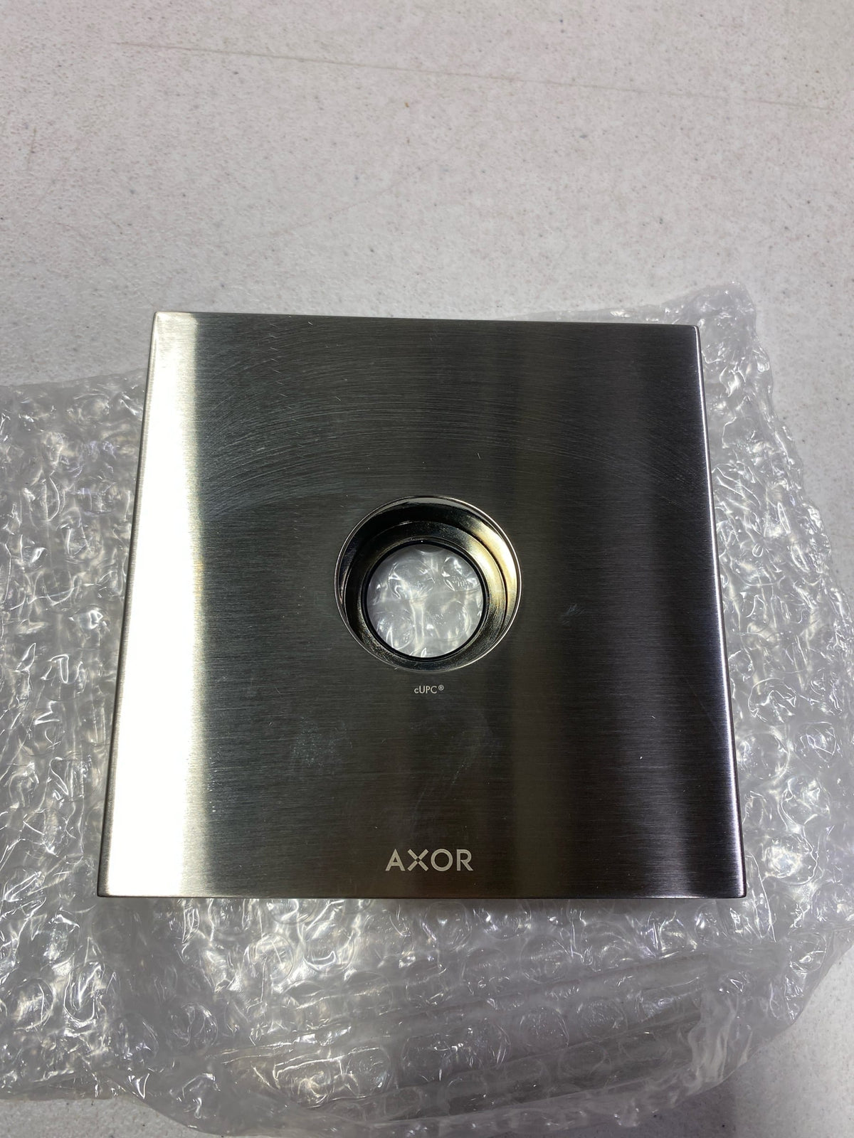Axor 10972821 ShowerSolutions Single Handle Volume Control Trim - Less Valve - Brushed Nickel