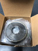 Baldwin 5078050 Pair of Estate Rosettes for Passage Functions - Satin Brass and Black