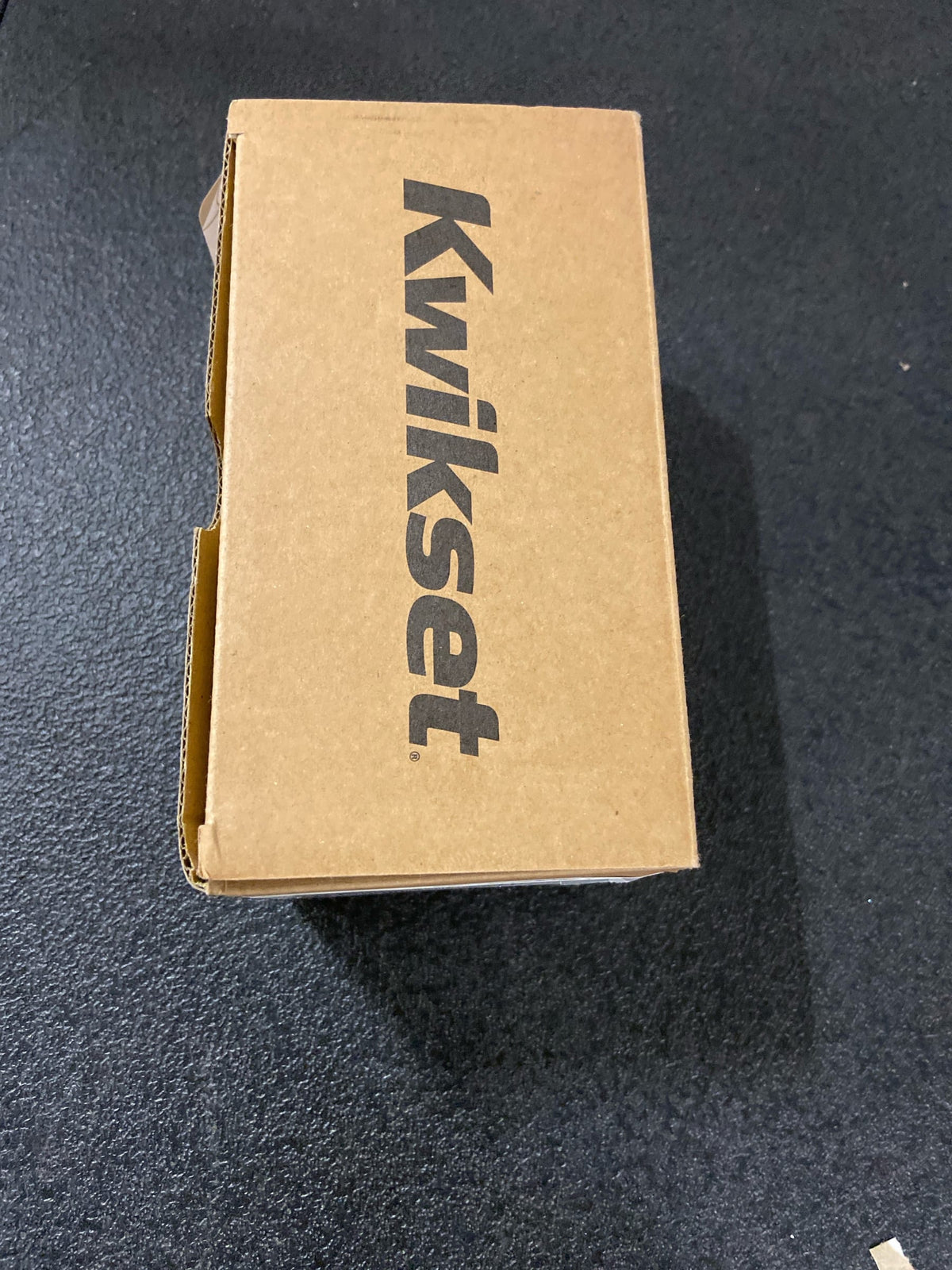 Kwikset 788LSLSQT-11P Lisbon Non-Turning One-Sided Dummy Door Lever with Square Rose - Venetian Bronze