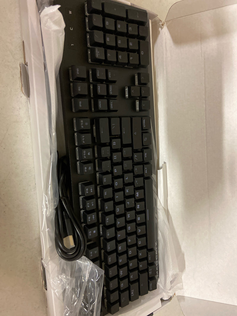 Mad Catz The Authentic S.T.R.I.K.E. 2 Membrane Gaming Keyboard - Black