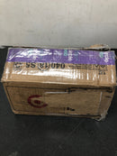 Deltana S44R514 4" x 4" x 5/8" Radius Hinge; Bright Nickel Finish