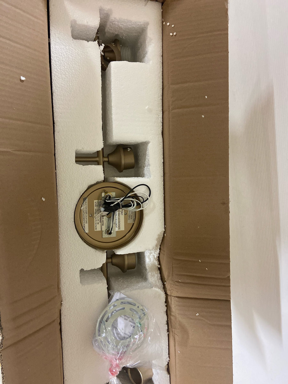 Millennium Lighting 9704-MG Ashford 4 Light 31" Wide Bathroom Vanity Light - Modern Gold