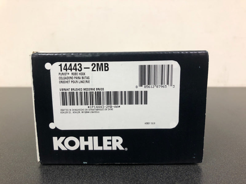 Kohler Purist Single Robe Hook