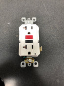 Leviton R12-GFNT2-0RW 20 Amp Self-Test SmartlockPro Slim Duplex GFCI Outlet, White