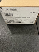 Emtek 2136US19 Square Tubular 2-1/2" Dummy Pocket Door Pull for Double Doors - Flat Black