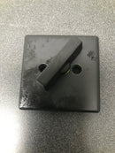 Kwikset 663SQT-514 Privacy One sided Deadbolt from the Signature Series - Iron Black