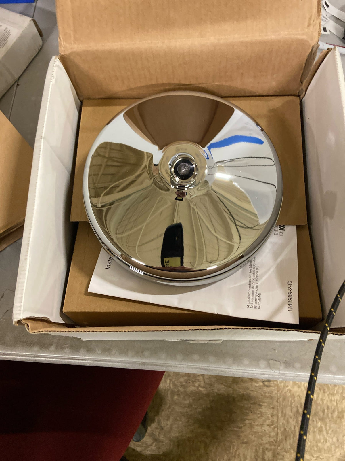 Kohler 13692-G-CP, 8” TRADITIONAL ROUND RAIN SHWHD, 1.75GPM, Polished Chrome