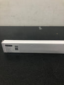 Amerock BP36663BCRG10 London 8 Inch Center to Center Bar Cabinet Pull - Black Chrome / Satin Nickel