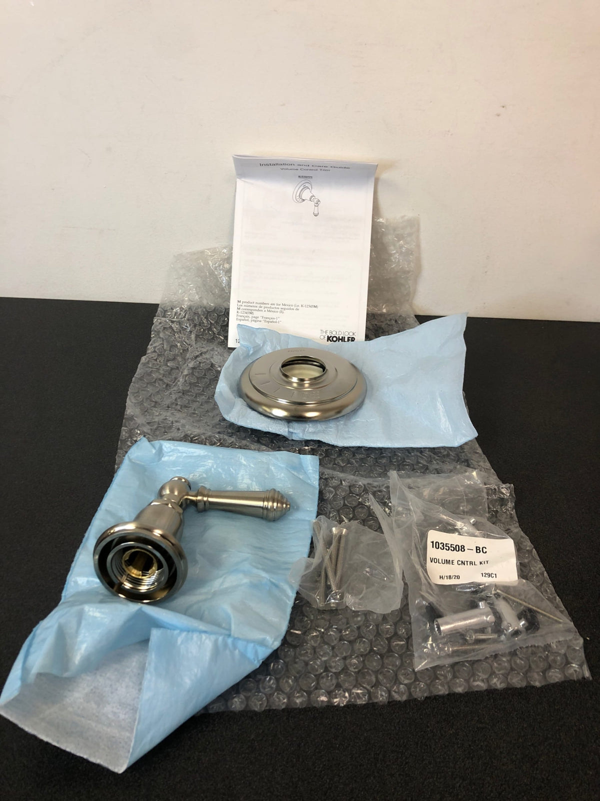 Kohler Artifacts Volume Control Valve Trim with Lever Handle