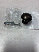 Top Knobs M1224 Rounded 1-1/4 Inch Mushroom Cabinet Knob from the Dakota Collection - Oil Rubbed Bronze