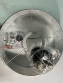 Progress Lighting P350167-143 Inspire 3 Light 18" Wide Semi-Flush Drum Ceiling Fixture - Graphite