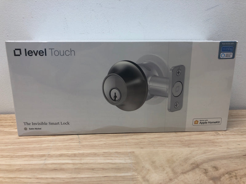 Level C-L12U Touch - Smart Lock. Works with HomeKit - Satin Nickel