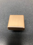 Amerock BP55273CZ Blackrock 1-1/2 Inch Square Cabinet Knob - Champagne Bronze