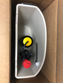 Kohler K-4369-0 Cimarron 1.28 GPF Toilet Tank with AquaPiston and Left Hand Trip Lever - White