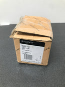 Baldwin 8285102 Soho Style Single Cylinder Keyed Entry Deadbolt - Oil Rubbed Bronze