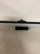 Unbranded 1009-18W-MB-LED Liam 18 in. 2-Light Matte Black Integrated LED Vanity Light with Frosted Plastic Shade