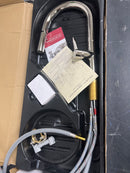 Rohl R7581LMPN-2 Lux 1.8 GPM Single Hole Pull Down Kitchen Faucet - Polished Nickel