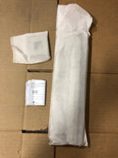 Signature Hardware SHRSA120SBN 12" Modern Square Wall Mounted Shower Arm and Flange - Brushed Nickel