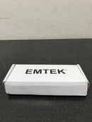 Emtek 92033US4 3-1/2" x 3-1/2" Plated Steel Heavy Duty 5/8" Radius Round Corner Plain Bearing Hinges - Pair - Satin Brass