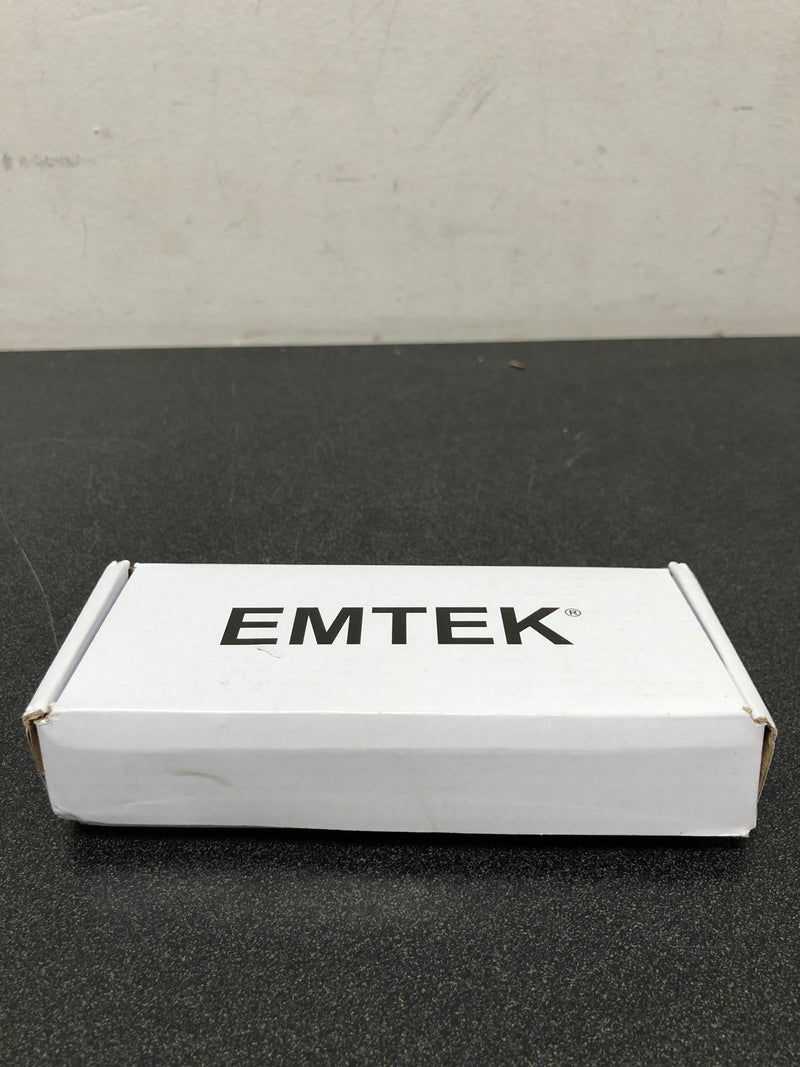 Emtek 92033US4 3-1/2" x 3-1/2" Plated Steel Heavy Duty 5/8" Radius Round Corner Plain Bearing Hinges - Pair - Satin Brass