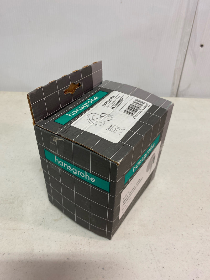 hansgrohe Handheld Shower Wall Outlet 1/2-inch Thread Connection in Chrome, 26888001